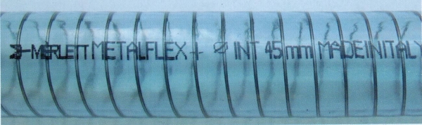 Шланг ПВХ с металлической спиралью METALFLEX I